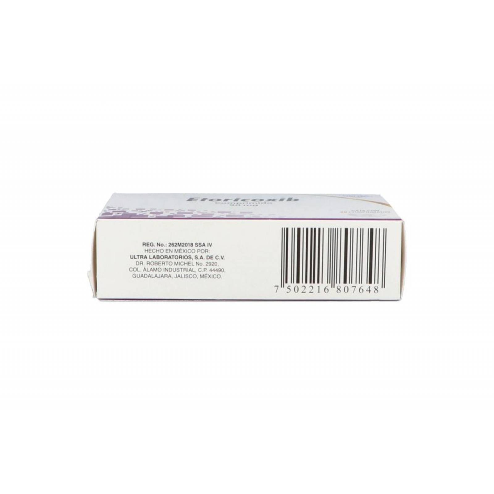 Etoricoxib 90 mg Caja Con 28 Comprimidos 