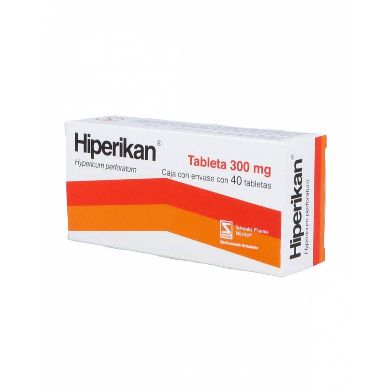 Hiperikan 300mg Caja Con 40 Tabletas 
