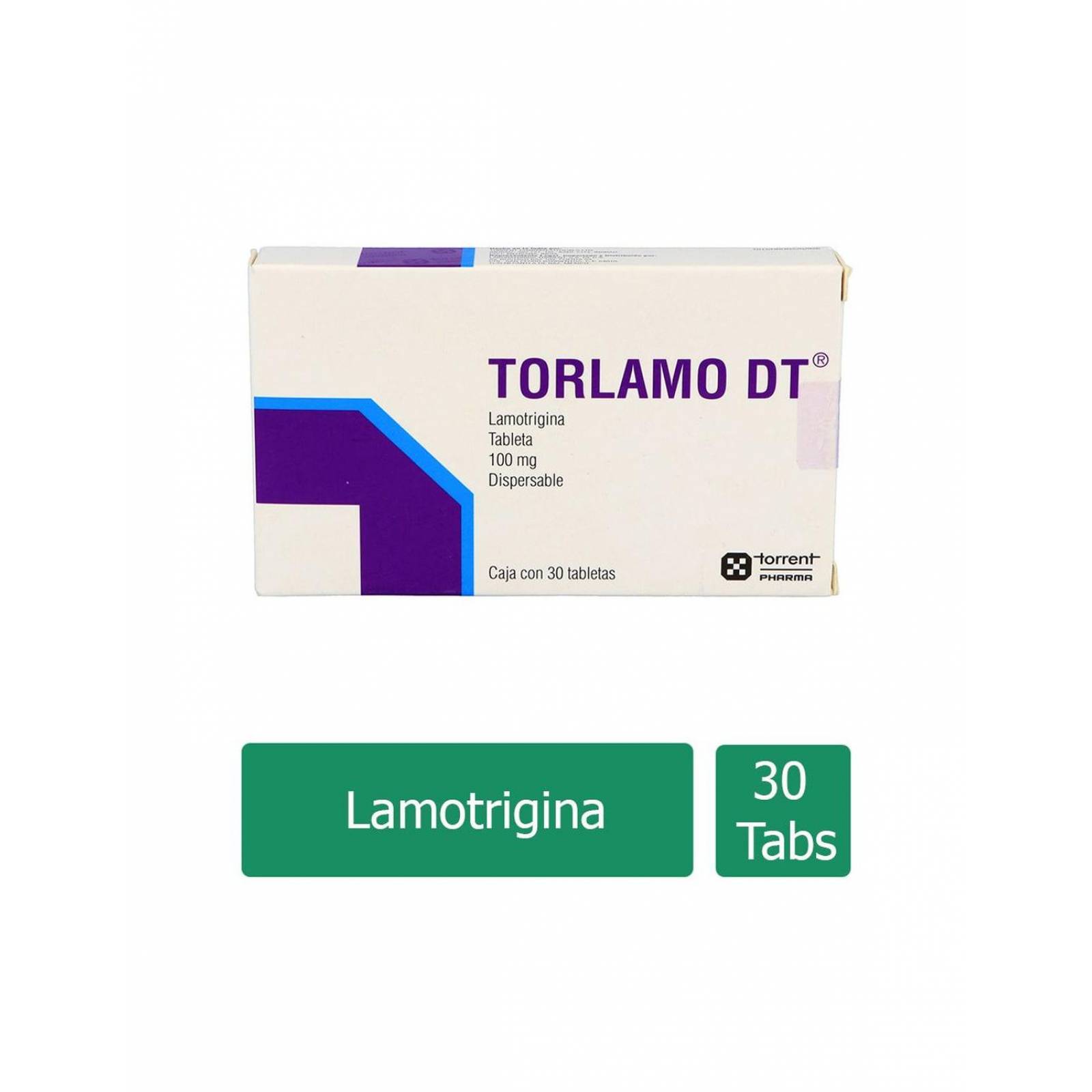 Torlamo DT 100 mg Caja Con 30 Tabletas 
