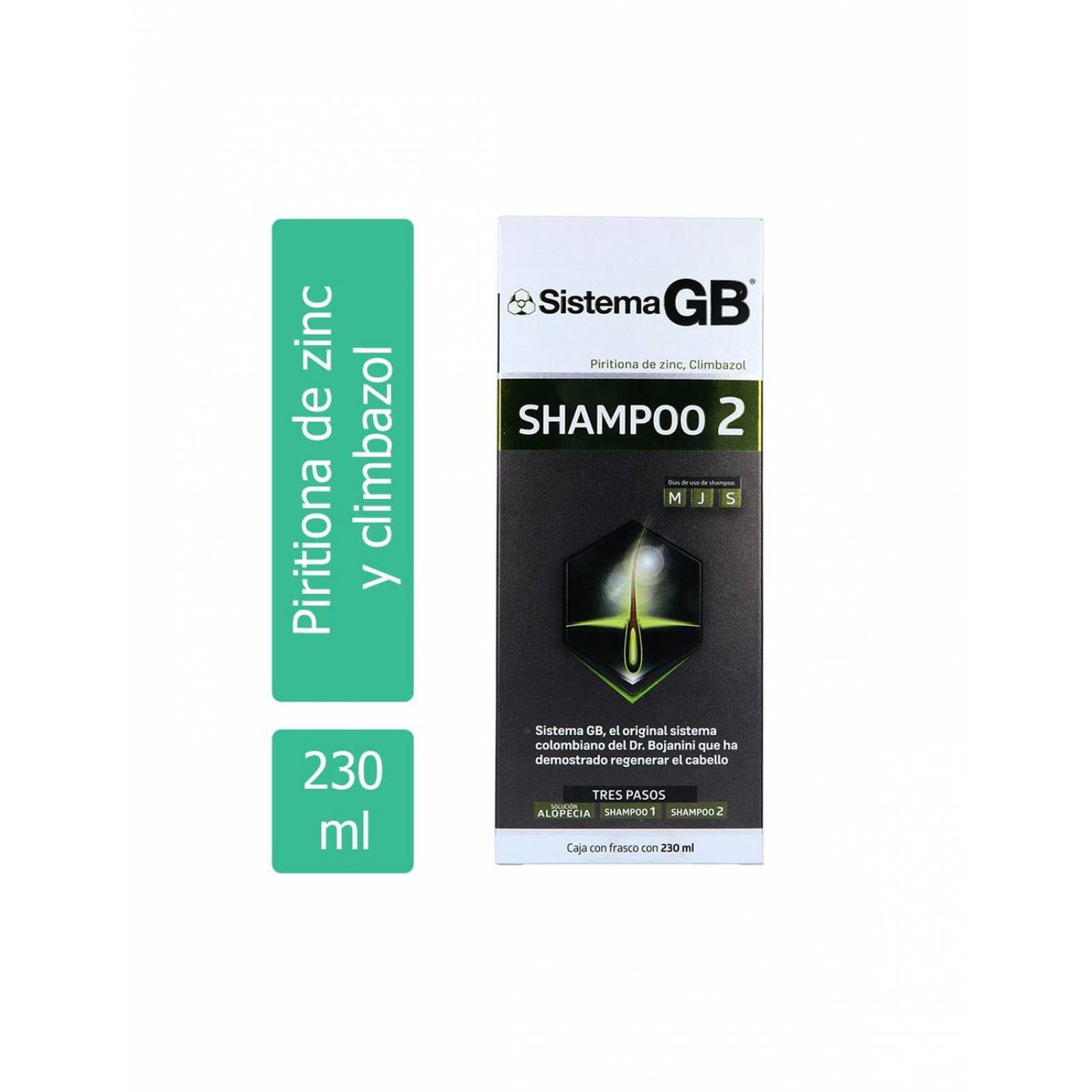 Sistema GB Shampoo N.2 Caja Con 1 Frasco Con 230 mL 