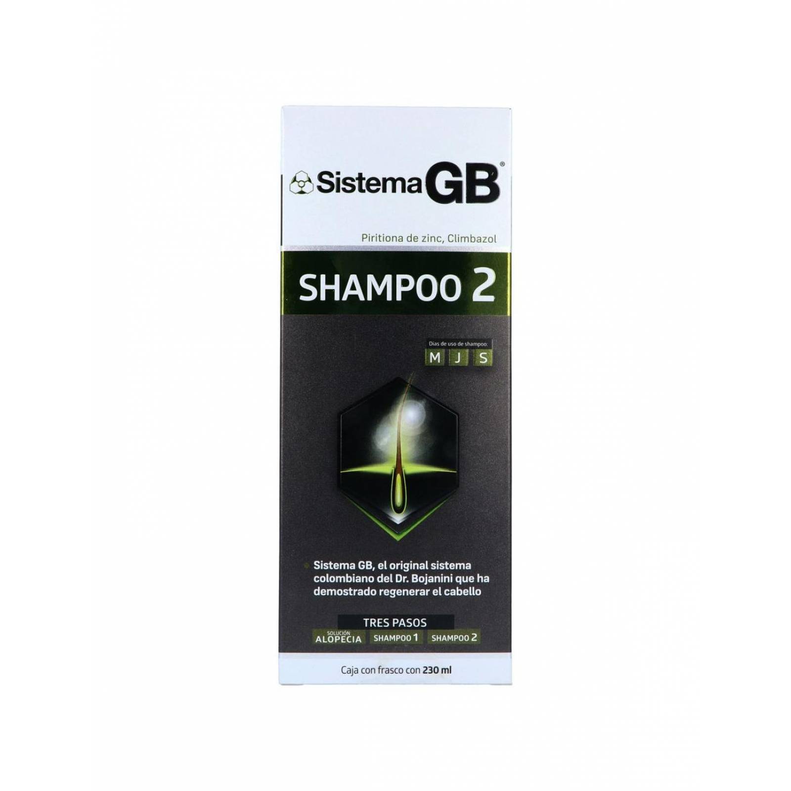 Sistema GB Shampoo N.2 Caja Con 1 Frasco Con 230 mL 