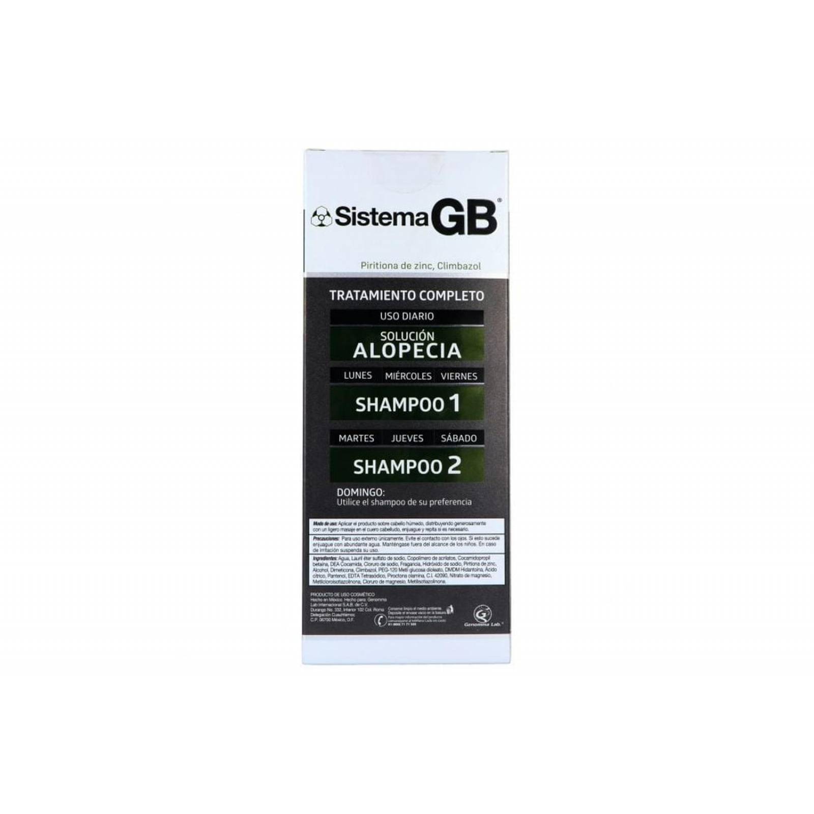 Sistema GB Shampoo N.2 Caja Con 1 Frasco Con 230 mL 