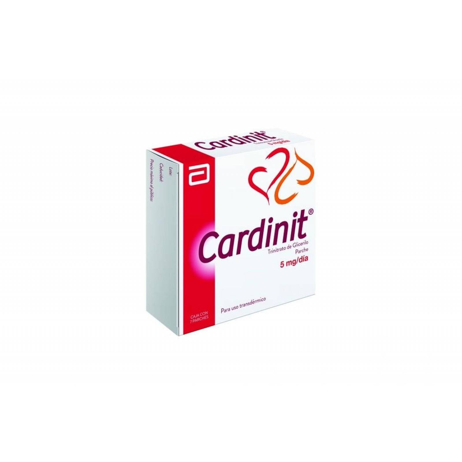 Cardinit 5 mg / Día Caja Con 7 Parches 