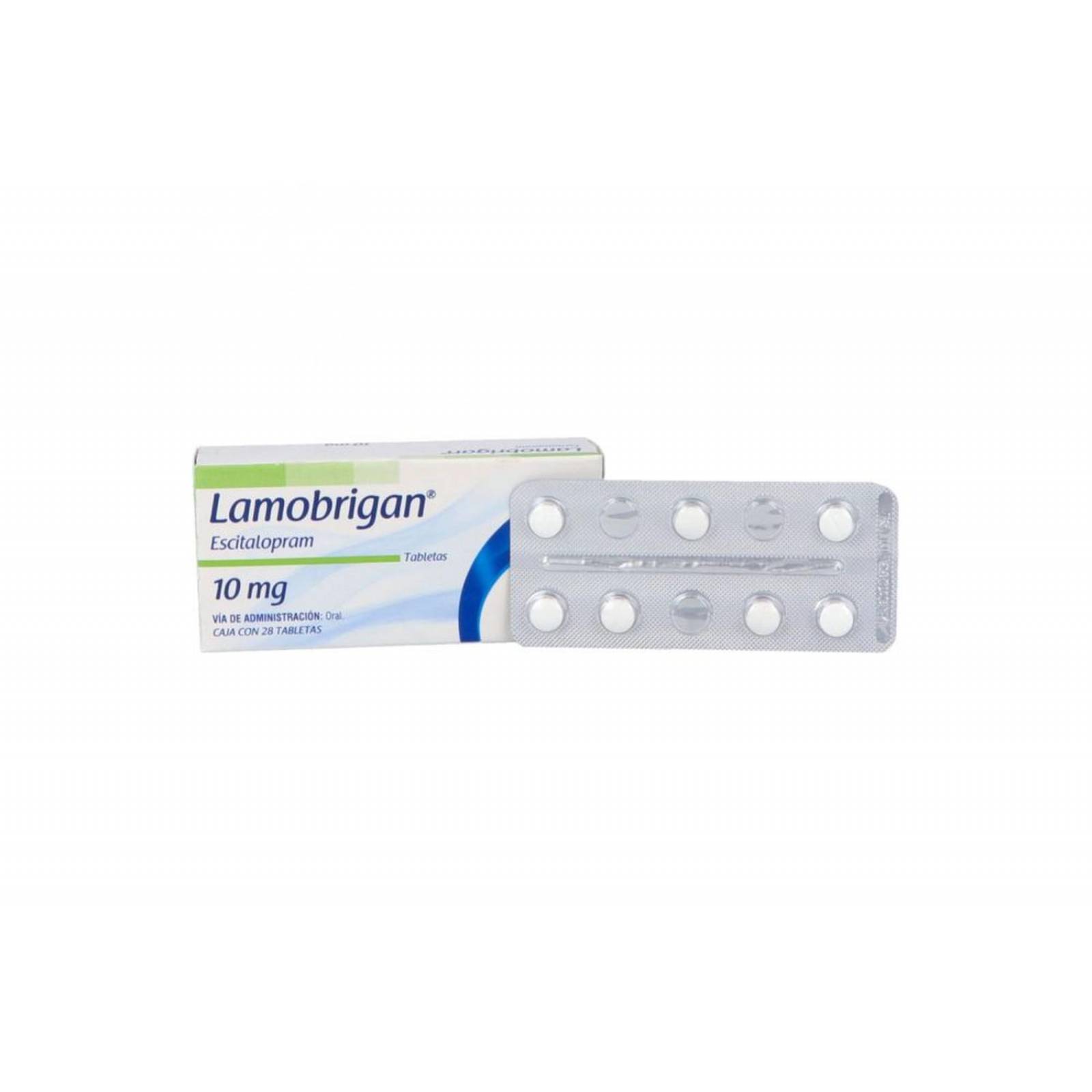 Lamobrigan 10 mg Caja Con 28 Tabletas 