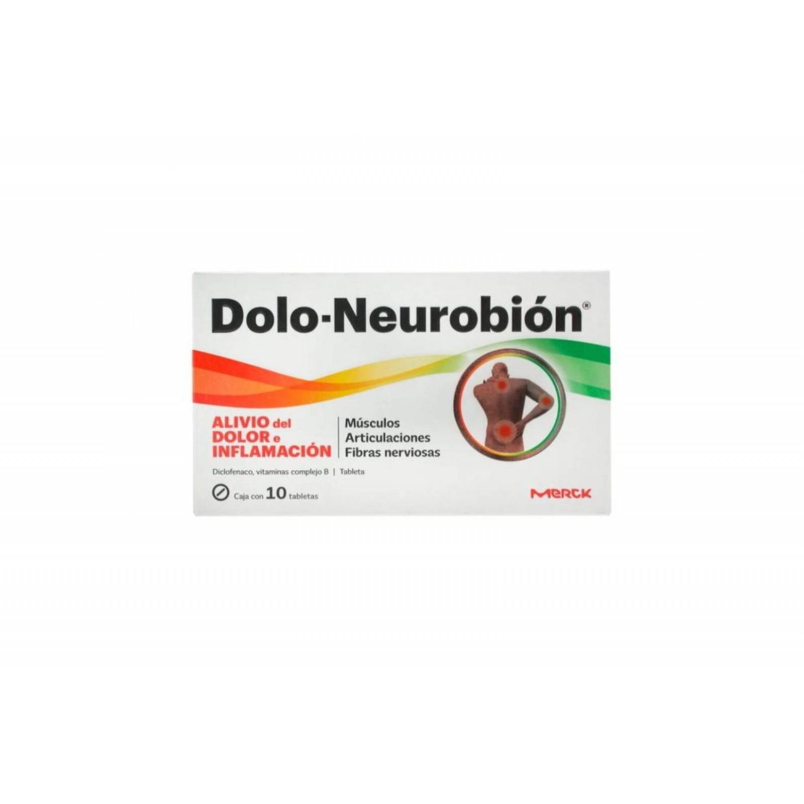 Dolo Neurobión 50 mg Caja Con 10 Tabletas 