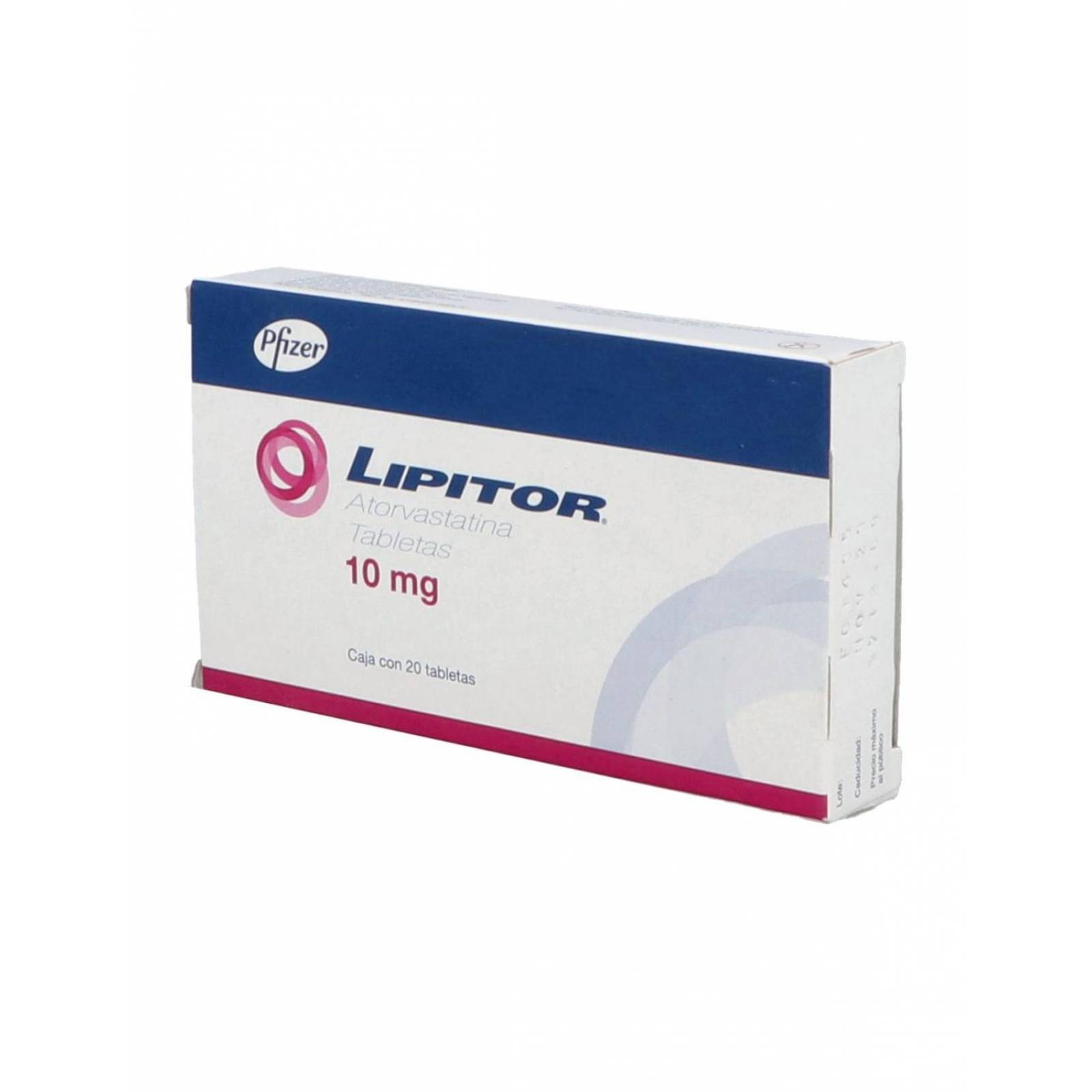 Lipitor 10 mg Caja Con 20 Tabletas 
