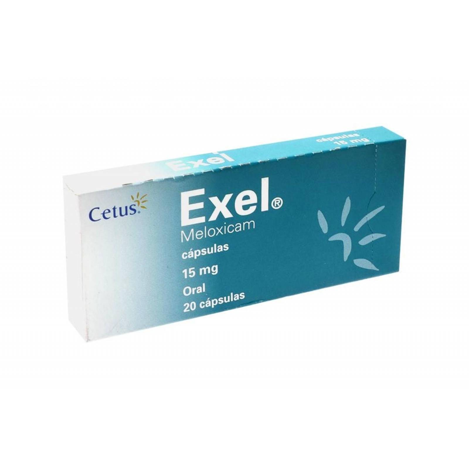 Exel 15 mg Caja Con 20 Cápsulas 