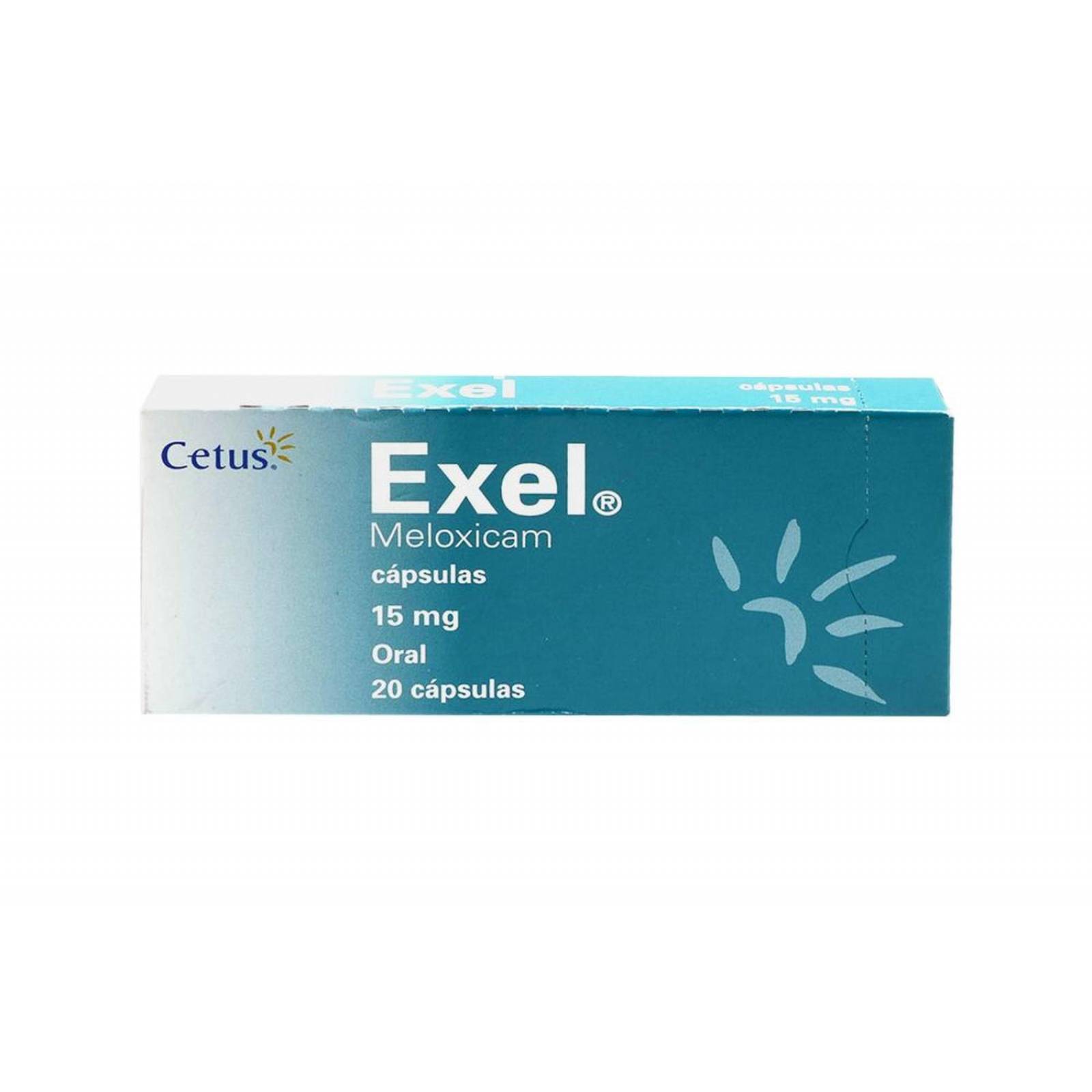 Exel 15 mg Caja Con 20 Cápsulas 