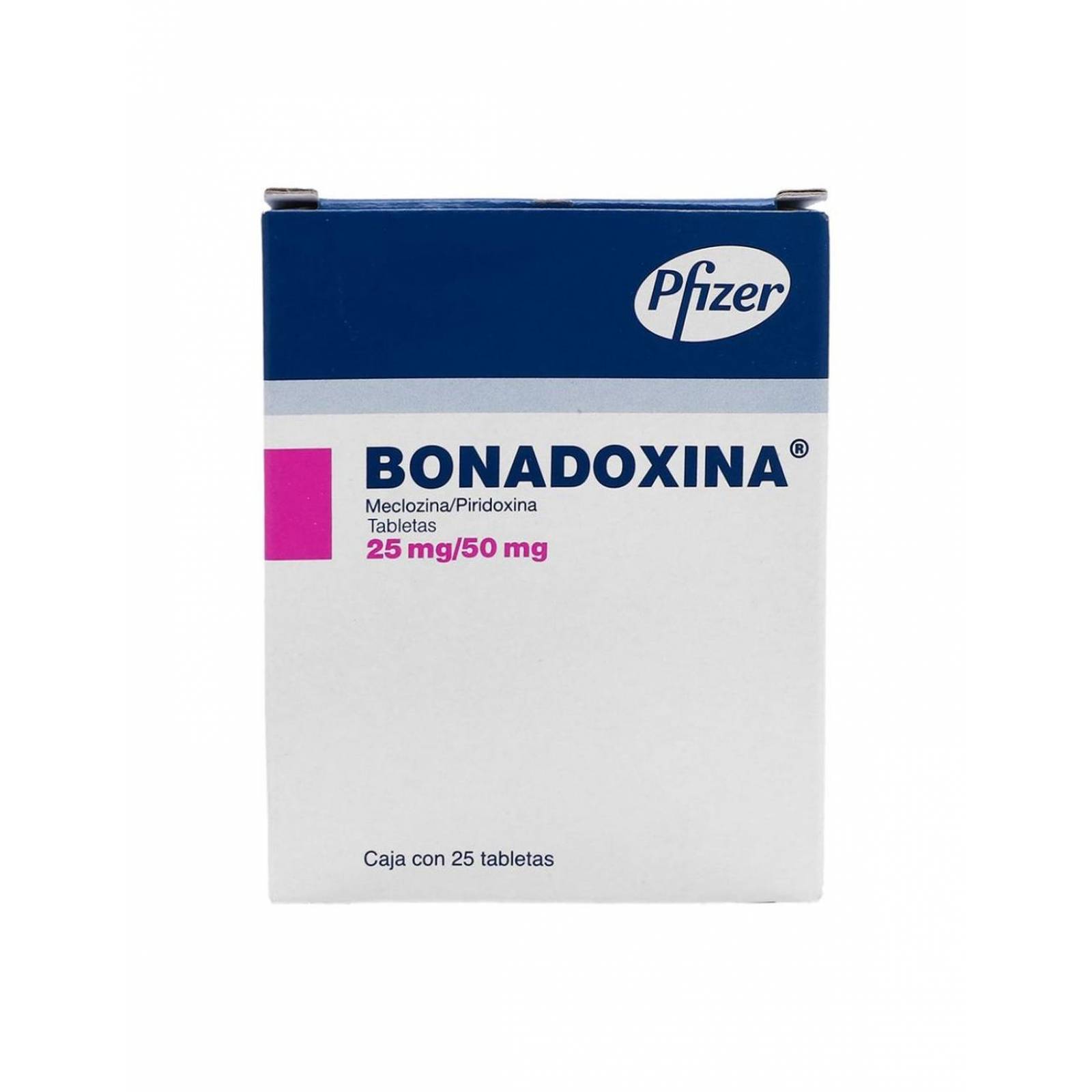 Bonadoxina 25 mg Caja Con 25 Tabletas 