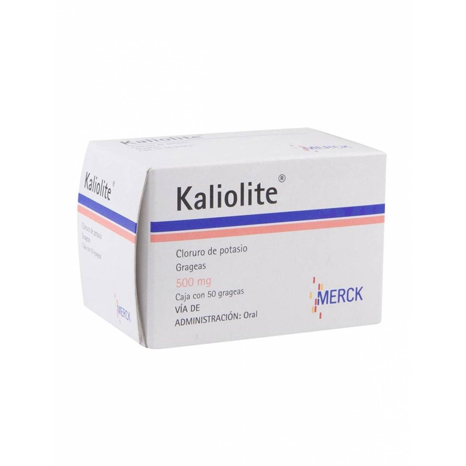 Kaliolite 500 g Caja Con Frasco Con 50 Tabletas 