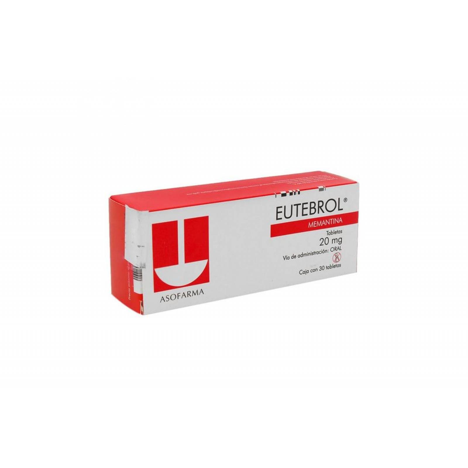 Eutebrol 20 mg Caja Con 30 Tabletas 