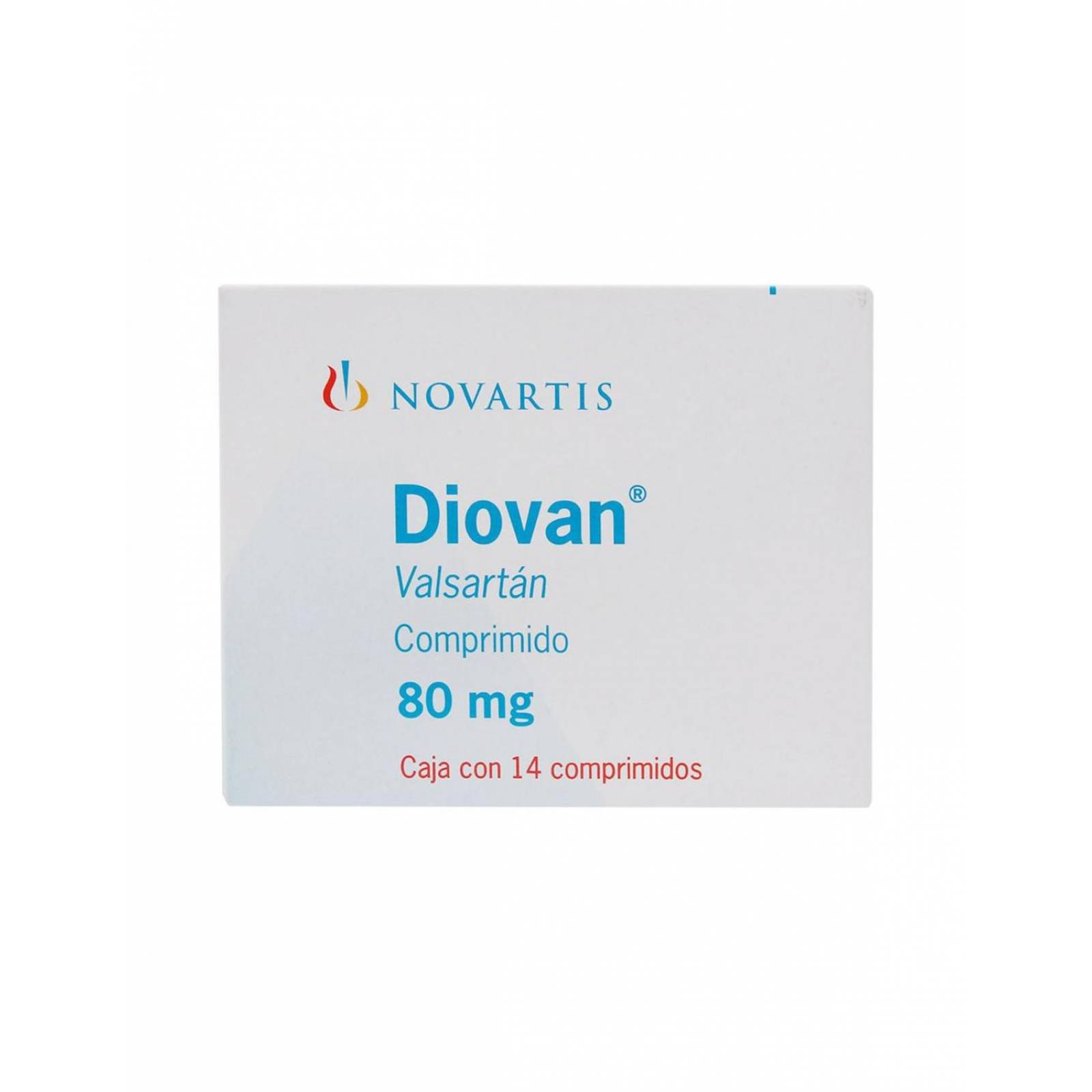 Diovan 80 mg Caja Con 14 Comprimidos 
