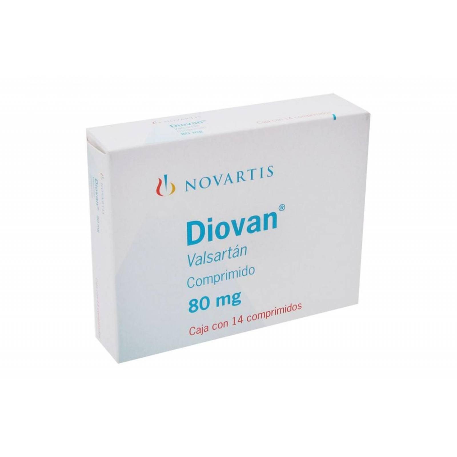 Diovan 80 mg Caja Con 14 Comprimidos 