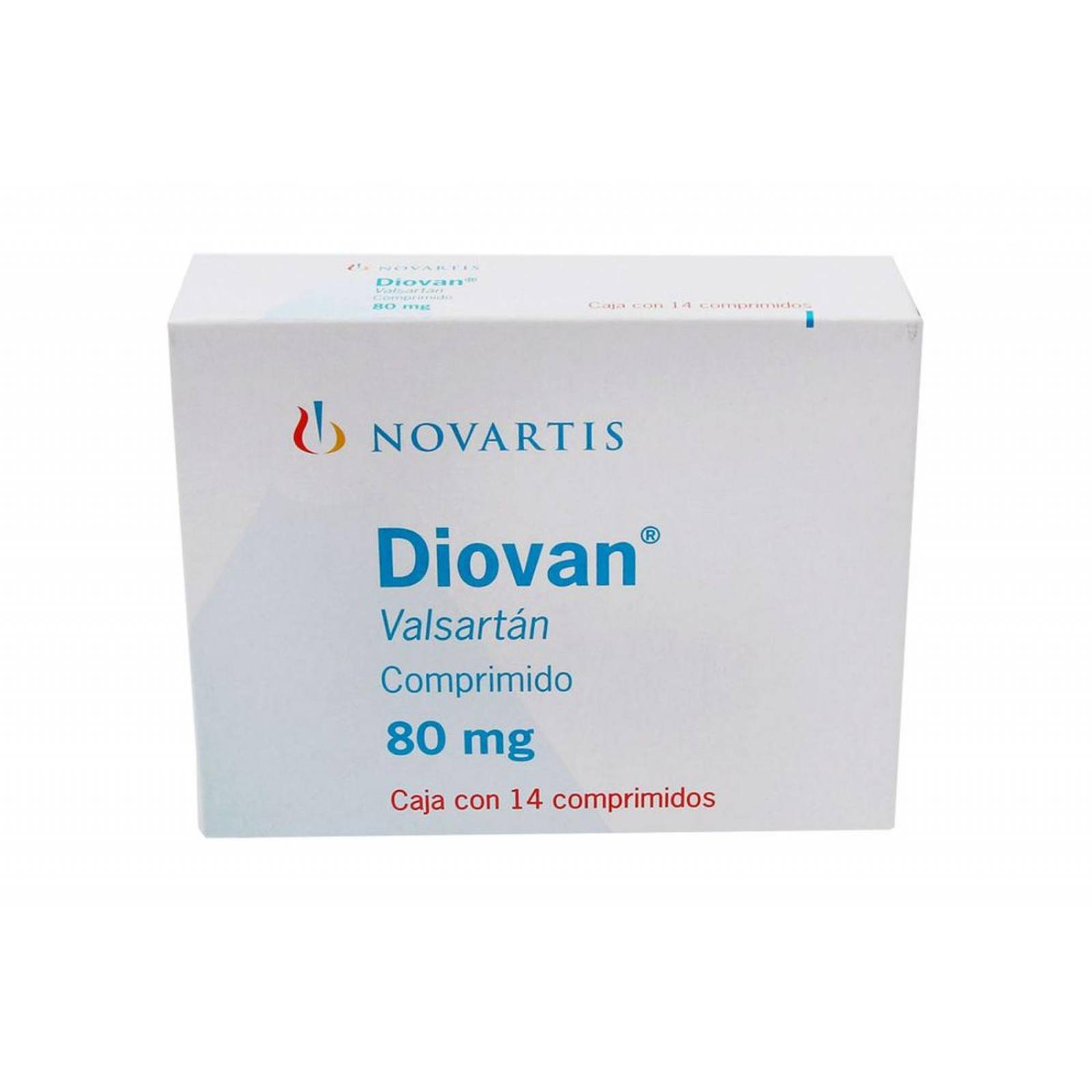 Diovan 80 mg Caja Con 14 Comprimidos 