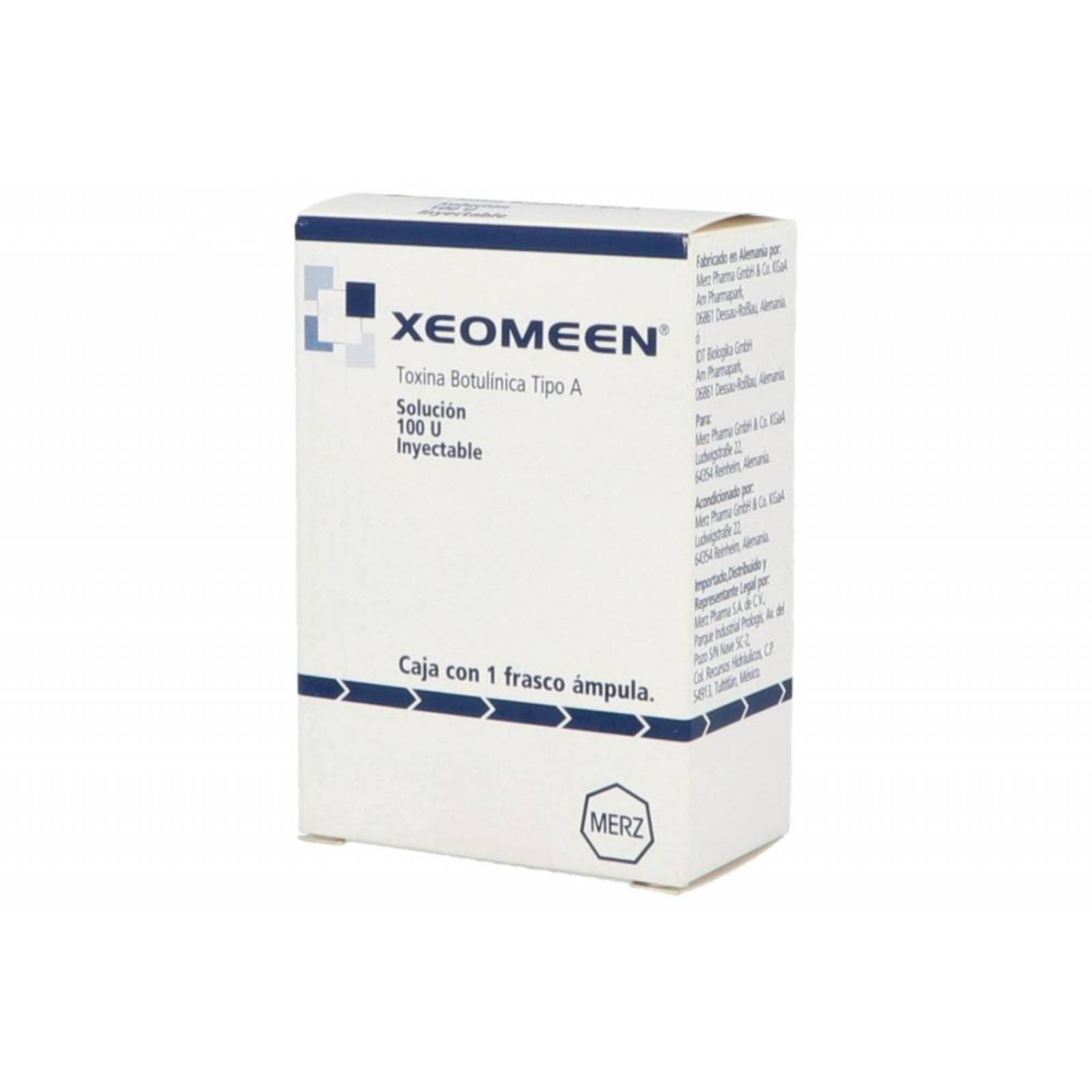 Xeomeen 100 U Caja Con Frasco Ámpula 