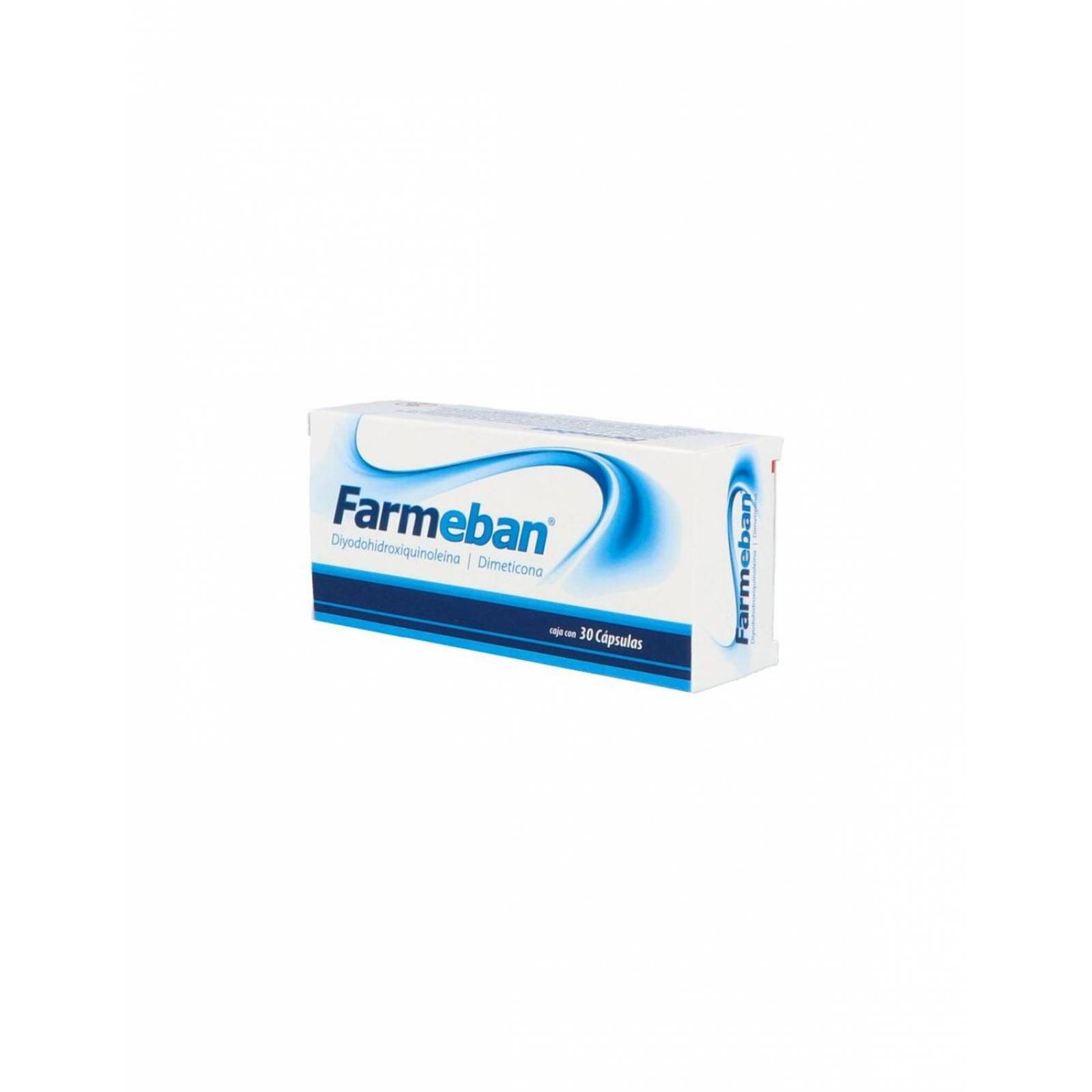 Farmeban 500mg/100mg Caja Con 30 Cápsulas 