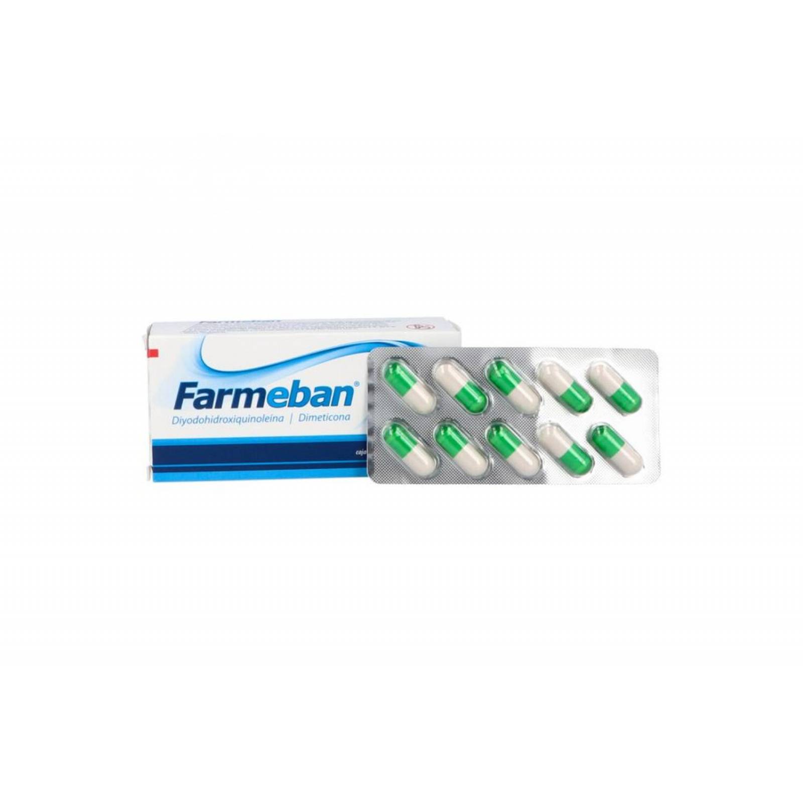 Farmeban 500mg/100mg Caja Con 30 Cápsulas 