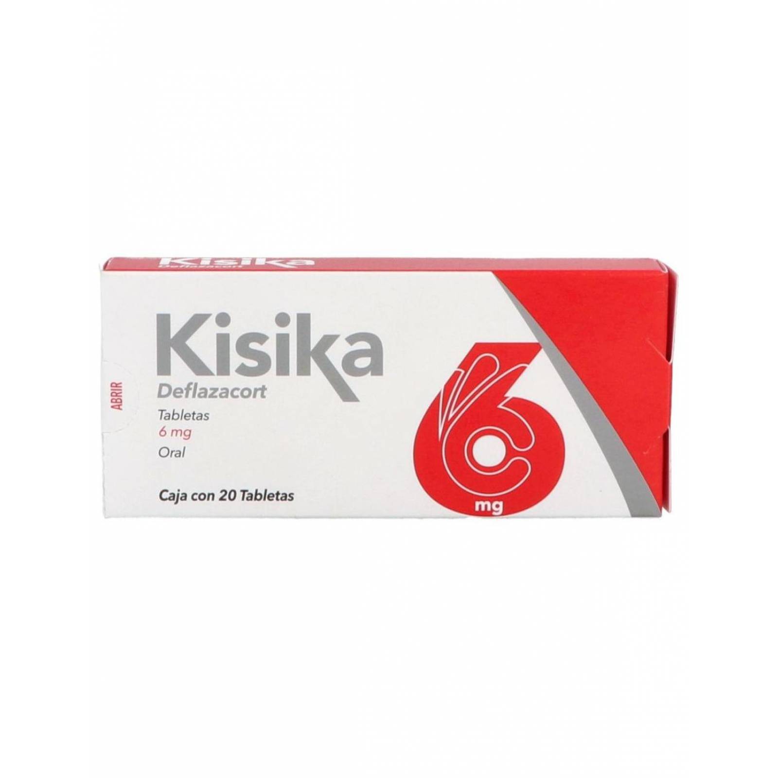 Kisika 6 mg Caja Con 20 Tabletas 