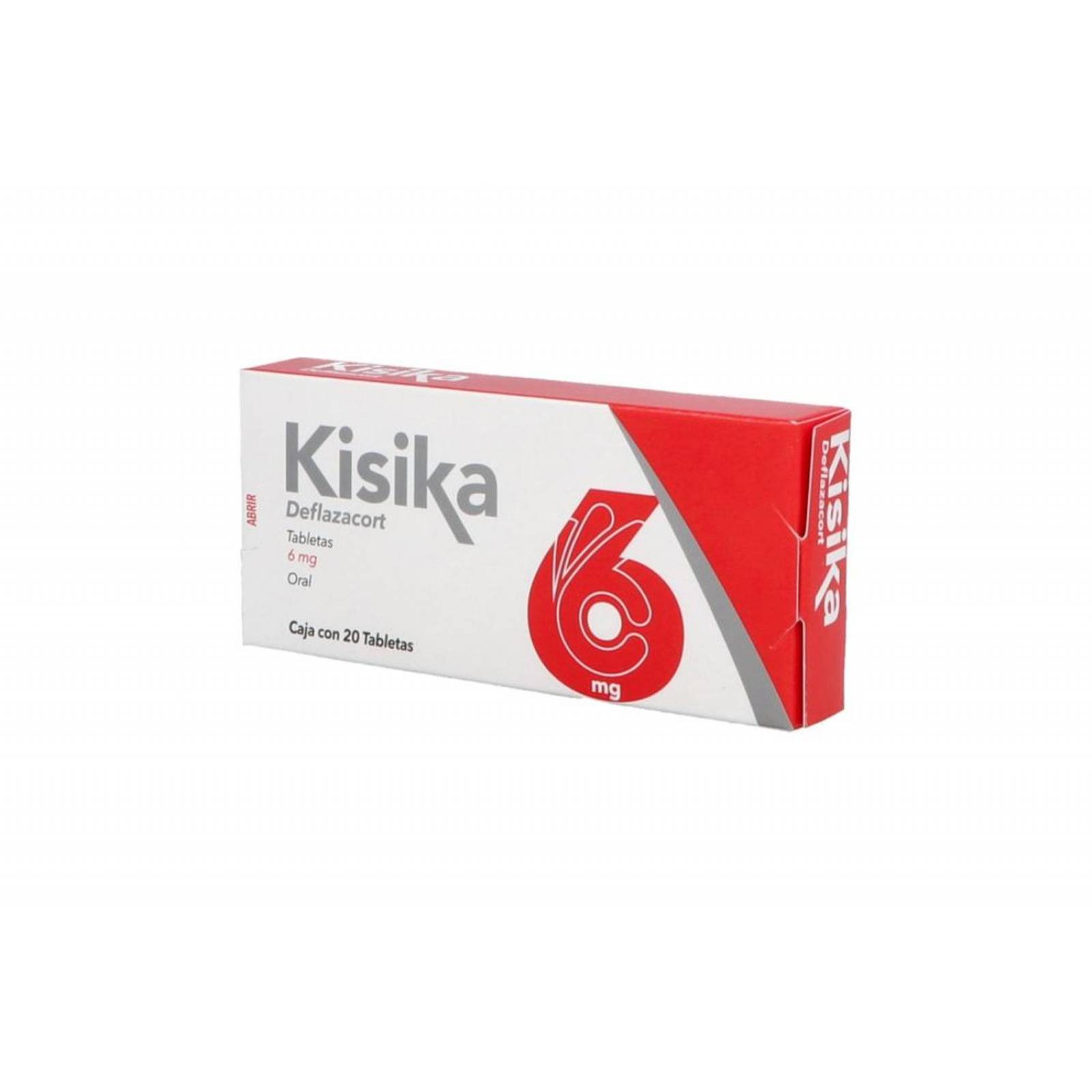 Kisika 6 mg Caja Con 20 Tabletas 