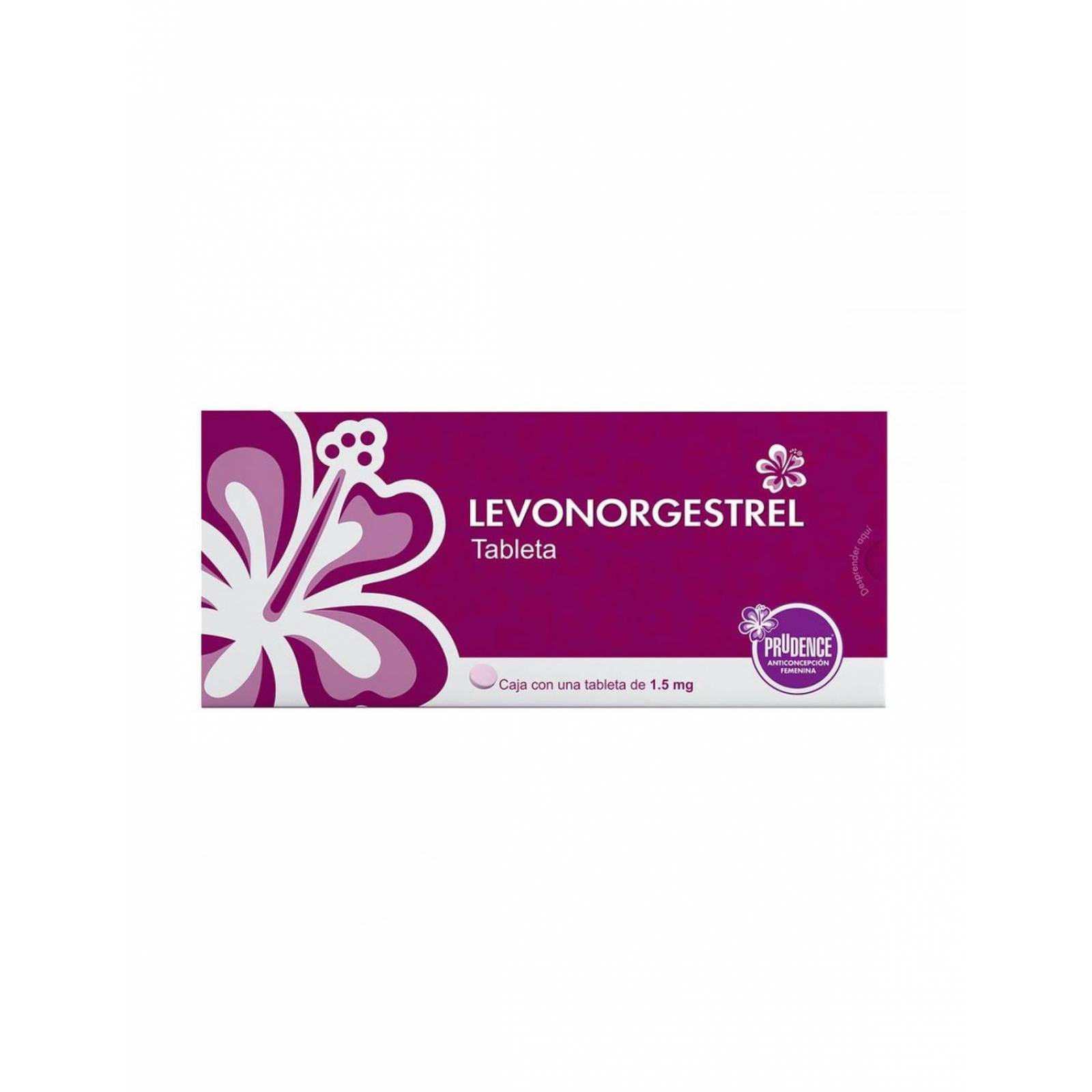 Levonorgestrel 1.5 mg Caja Con 1 Tableta 