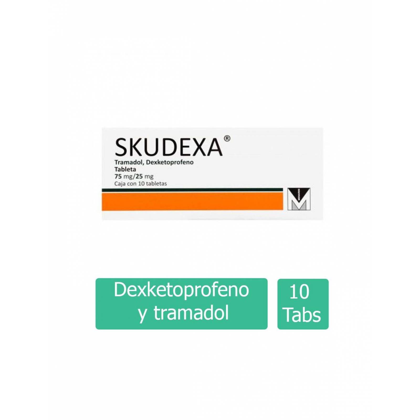 Skudexa 75 mg/25 mg Caja Co 10 Tabletas 