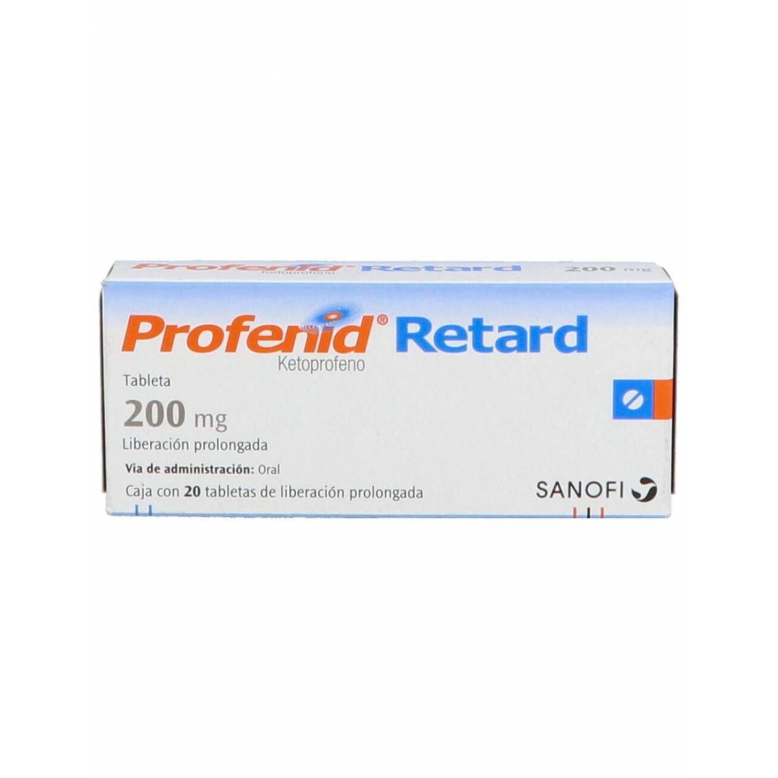 Profenid Retard 200 mg Caja Con 20 Tabletas 