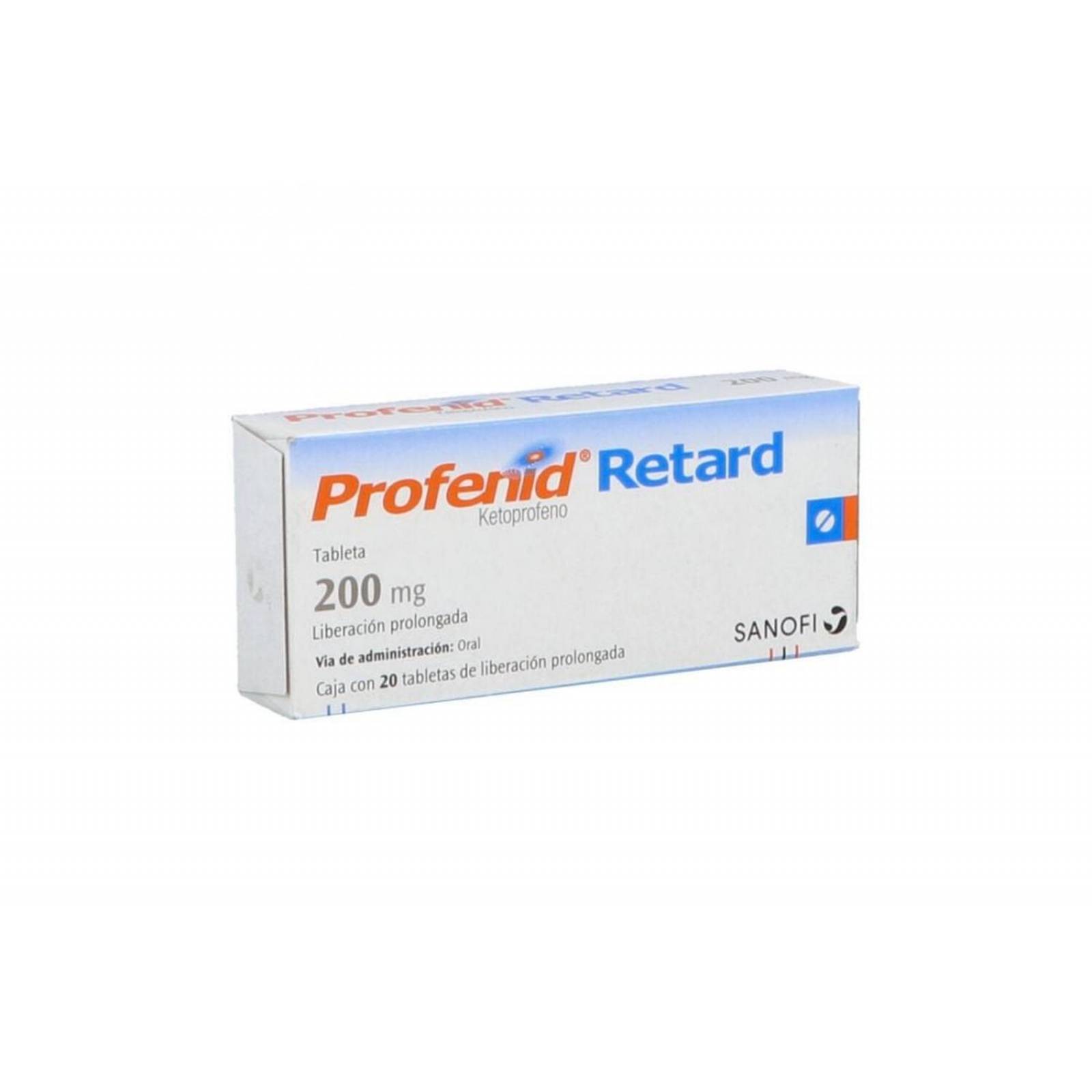 Profenid Retard 200 mg Caja Con 20 Tabletas 