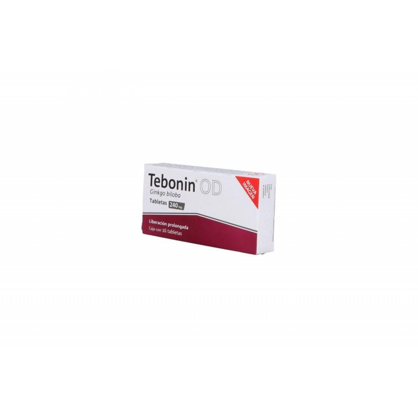 Tebonin OD 240 mg Caja Con 16 Tabletas 