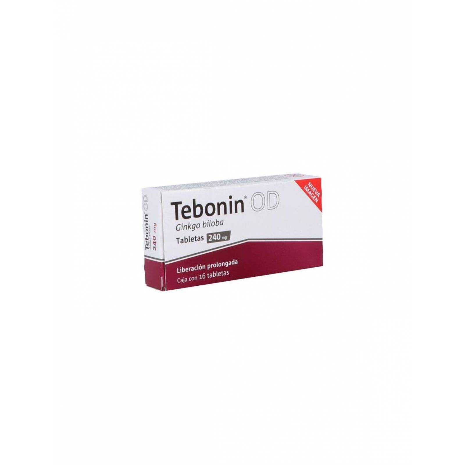 Tebonin OD 240 mg Caja Con 16 Tabletas 
