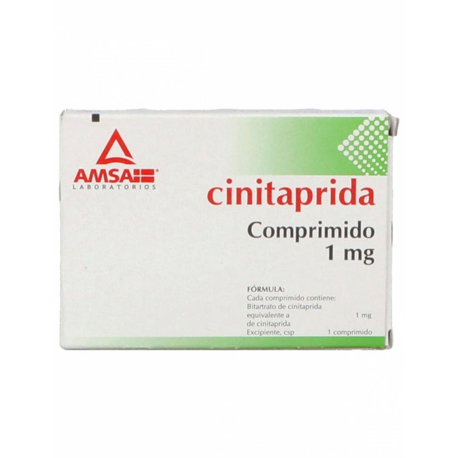 Cinitaprida 1Mg Cpr 25 Amsa Lgen 