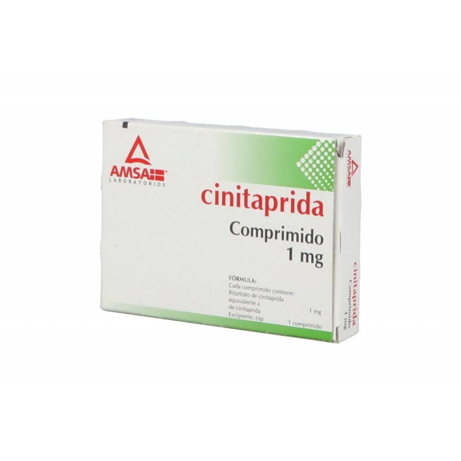 Cinitaprida 1Mg Cpr 25 Amsa Lgen 