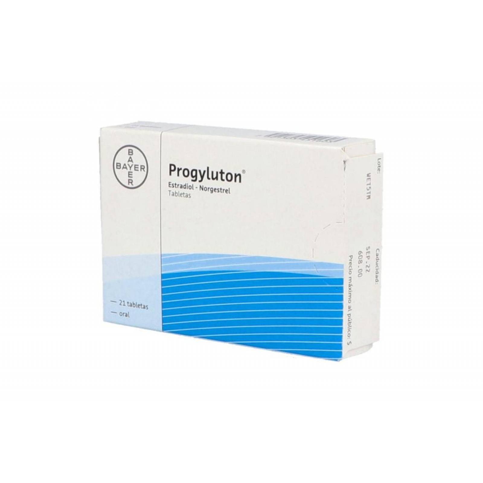 Progyluton 2 mg Caja Con 21 Tabletas 