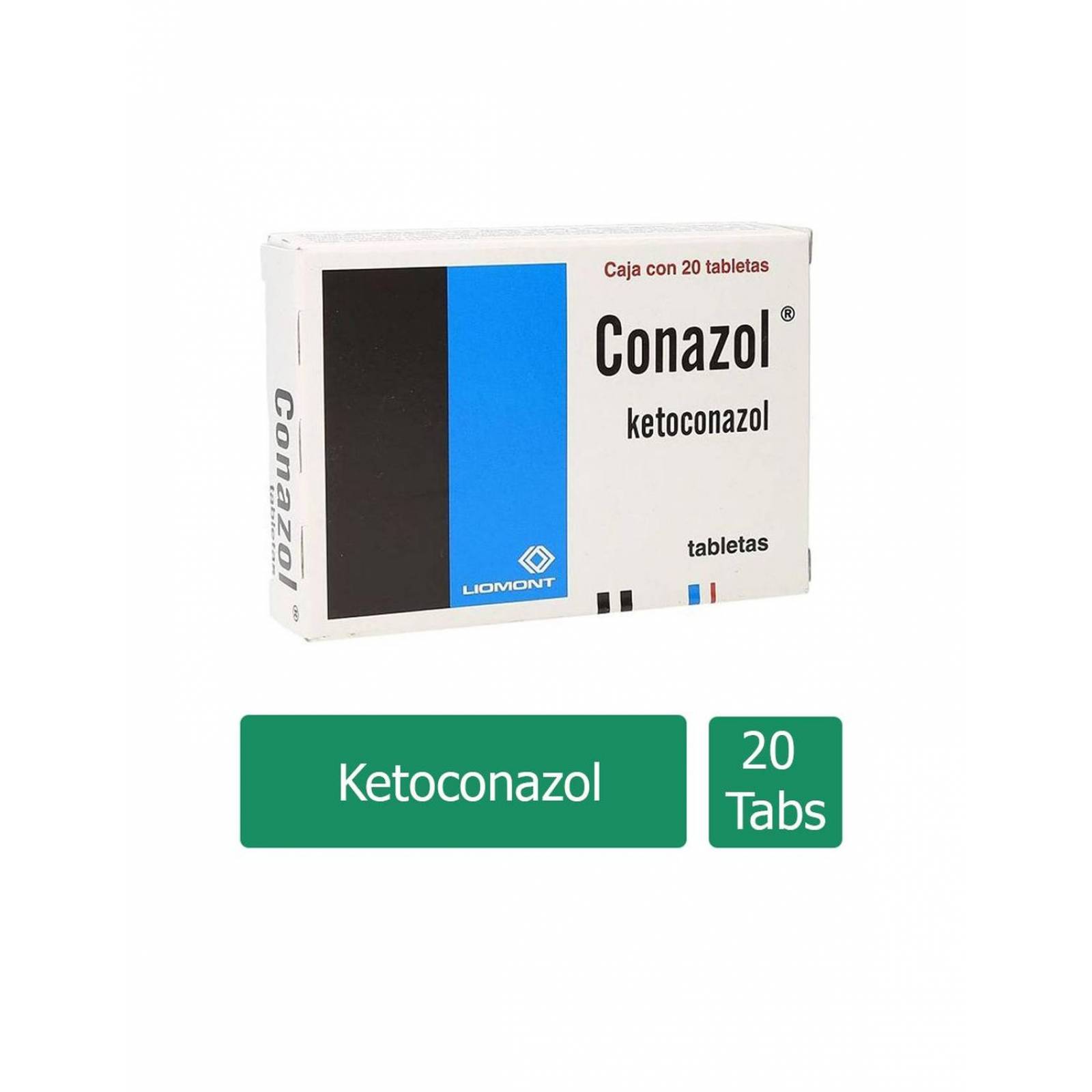 Conazol 200 mg Caja Con 20 Tabletas 