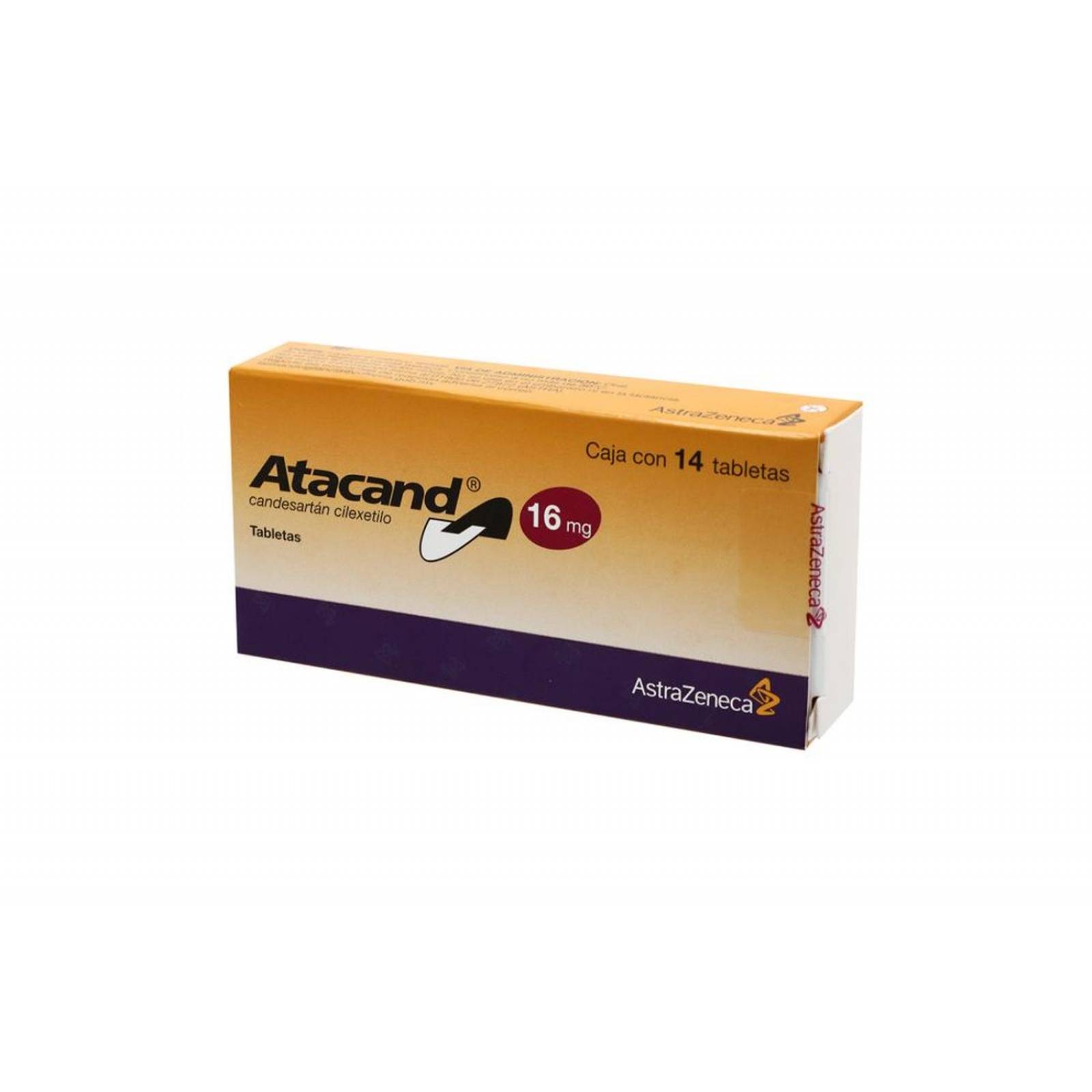 Atacand 16 mg Caja Con 14 Tabletas 