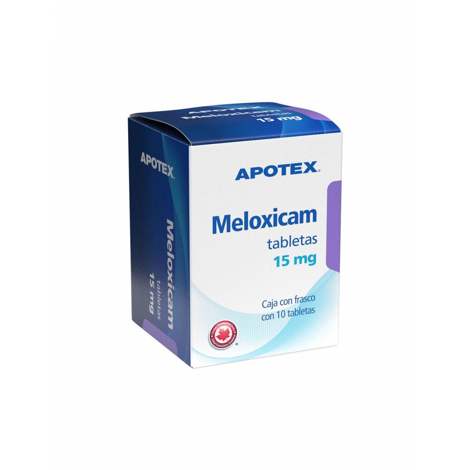 Meloxicam 15 mg Caja Con Frasco Con 10 Tabletas 