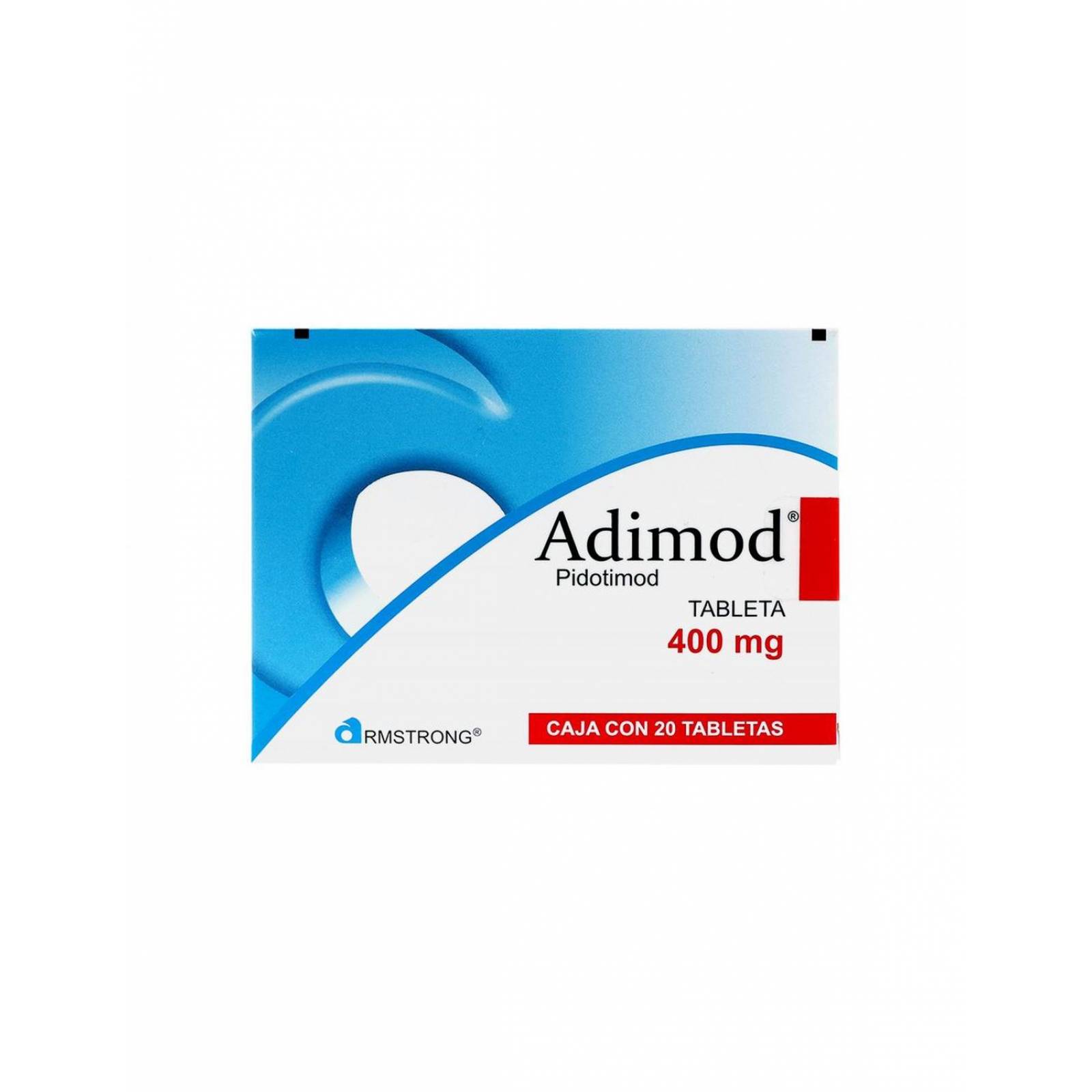 Adimod 400 mg Caja Con 20 Tabletas 