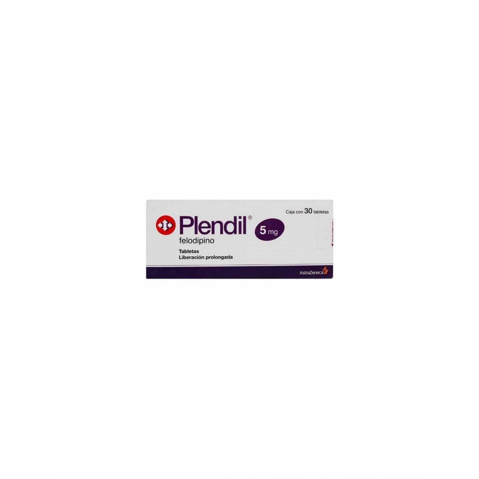 Plendil 5 mg Caja Con 30 Tabletas 