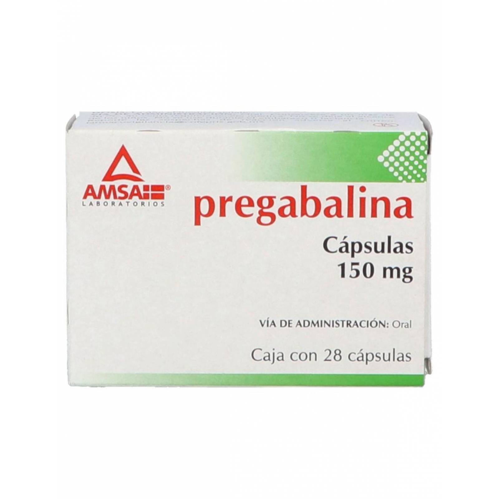 Pregabalina 150 mg 28 Cápsulas 