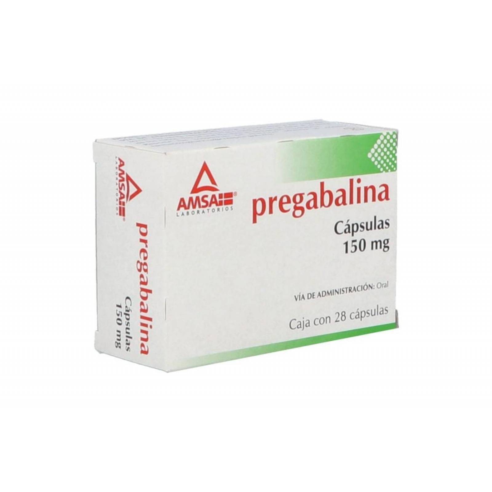 Pregabalina 150 mg 28 Cápsulas 