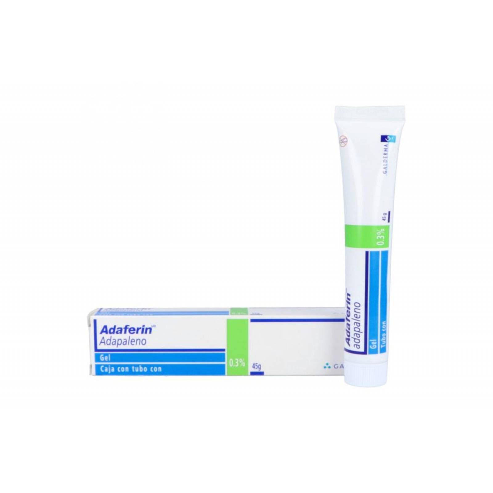 Adaferin Gel 0.3% Caja con 45 g. 