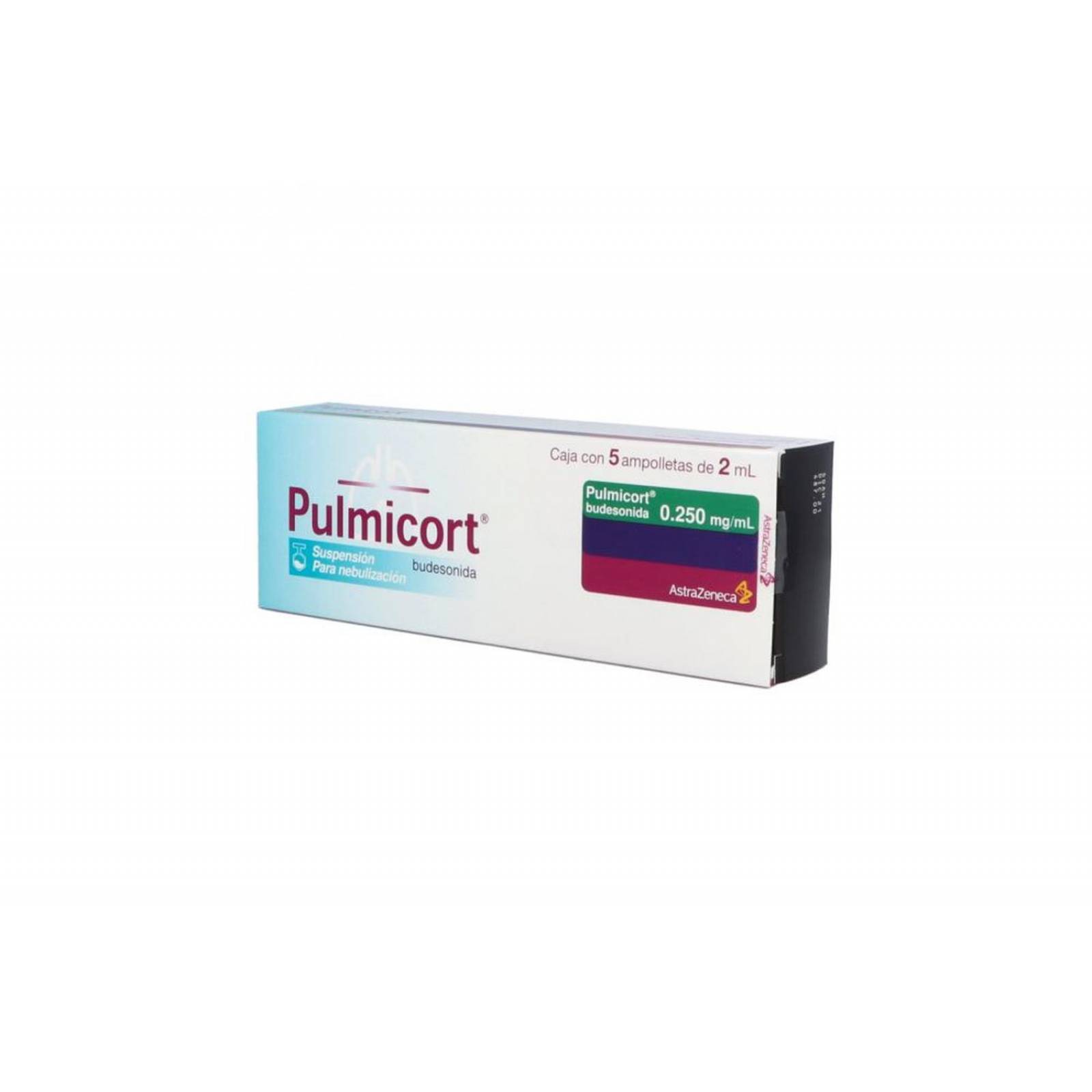 Pulmicort Suspensión 250 mg / mL Caja Con 5 Ampolletas de 2 mL 