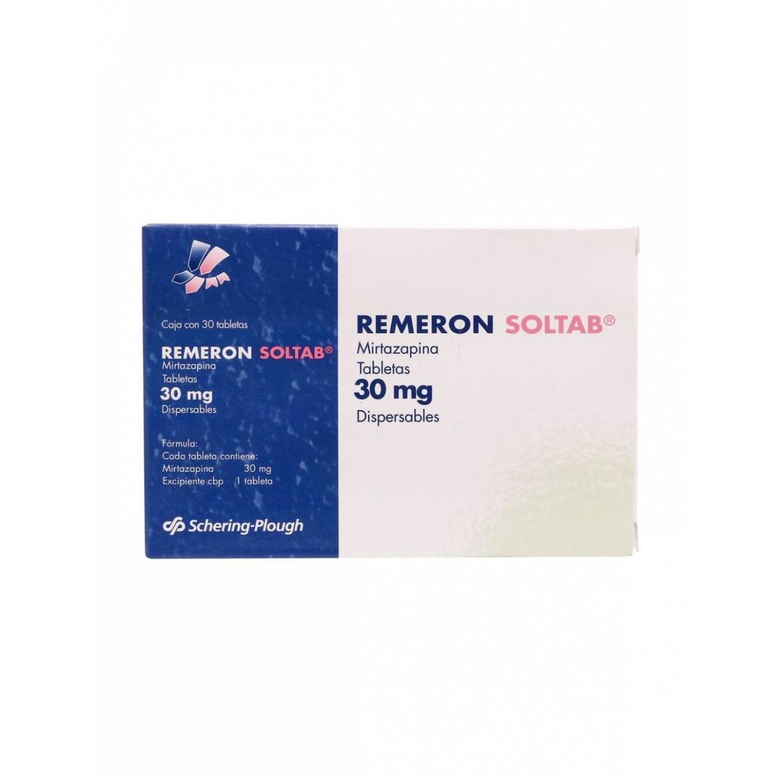 Remeron Soltab 30 mg Caja Con 30 Tabletas 
