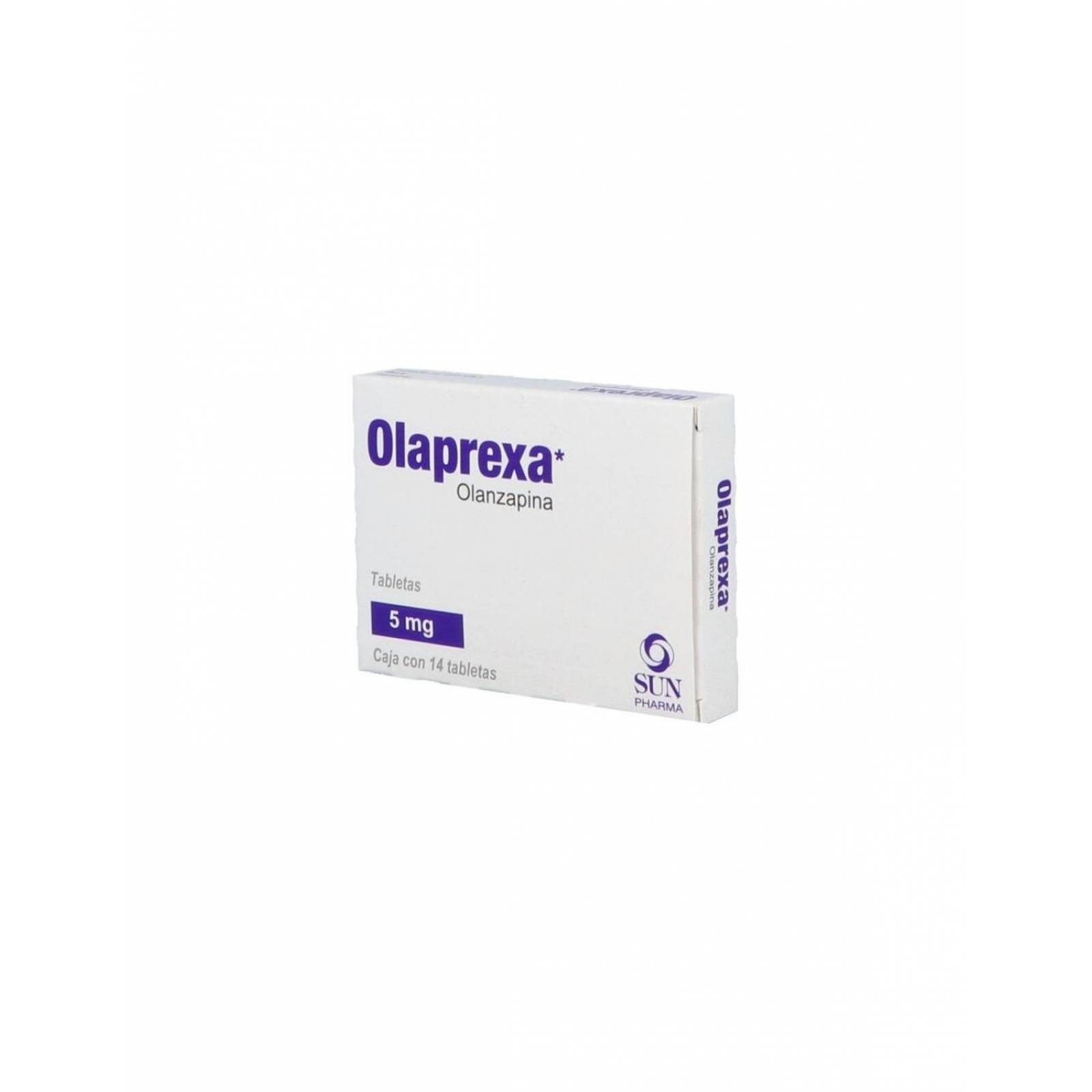 Olaprexa 5 mg Caja con 14 tabletas 