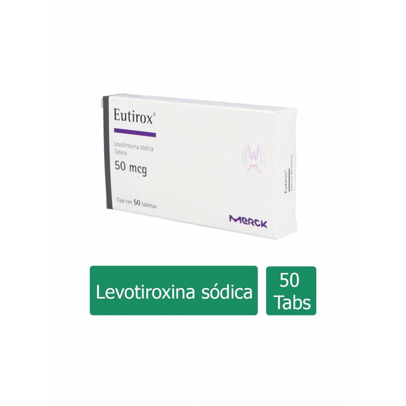 Eutirox 50 Mcg Caja Con 50 Tabletas 
