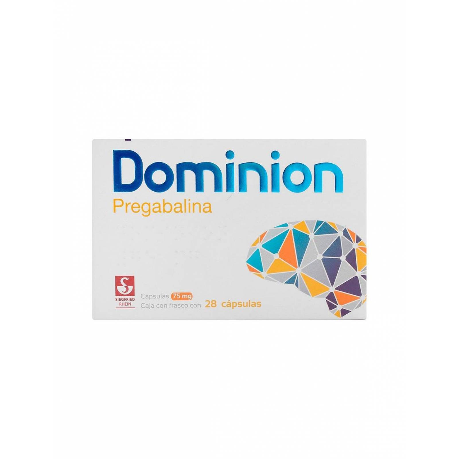 Dominion 75 mg Caja Con Frasco Con 28 Cápsulas 