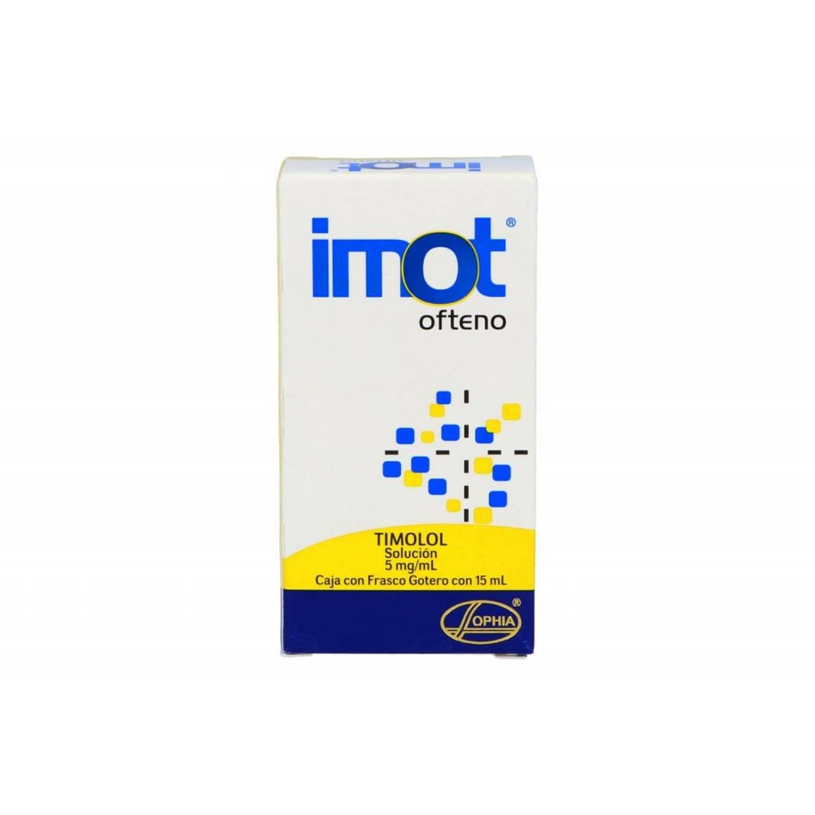 Imot Ofteno 0.5% Caja Con Frasco Gotero Con 15 mL - Glaucoma 