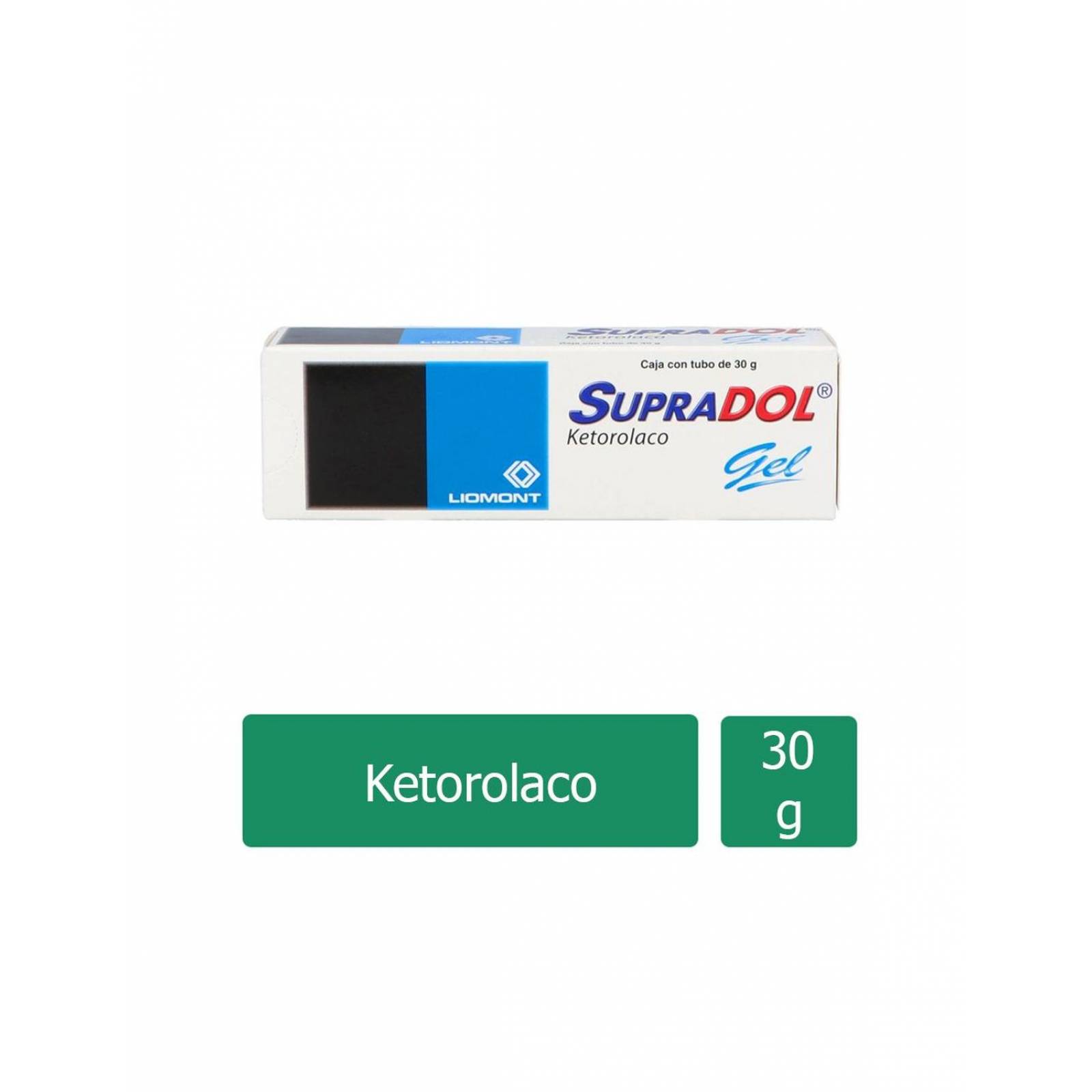 Supradol Gel Tubo Con 30 g 