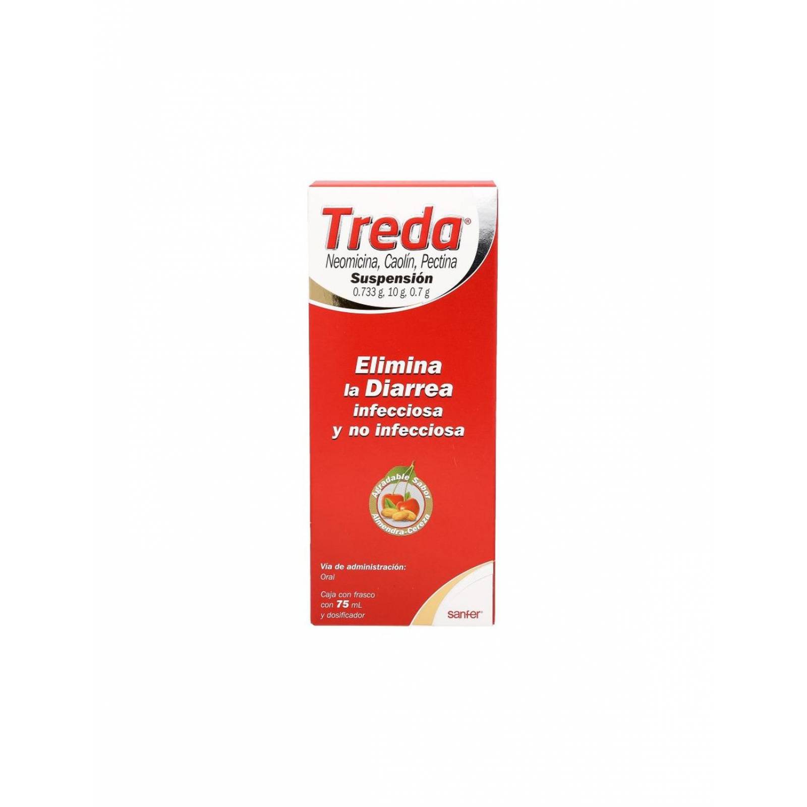Treda Caja Con Un Frasco Con 75 mL 