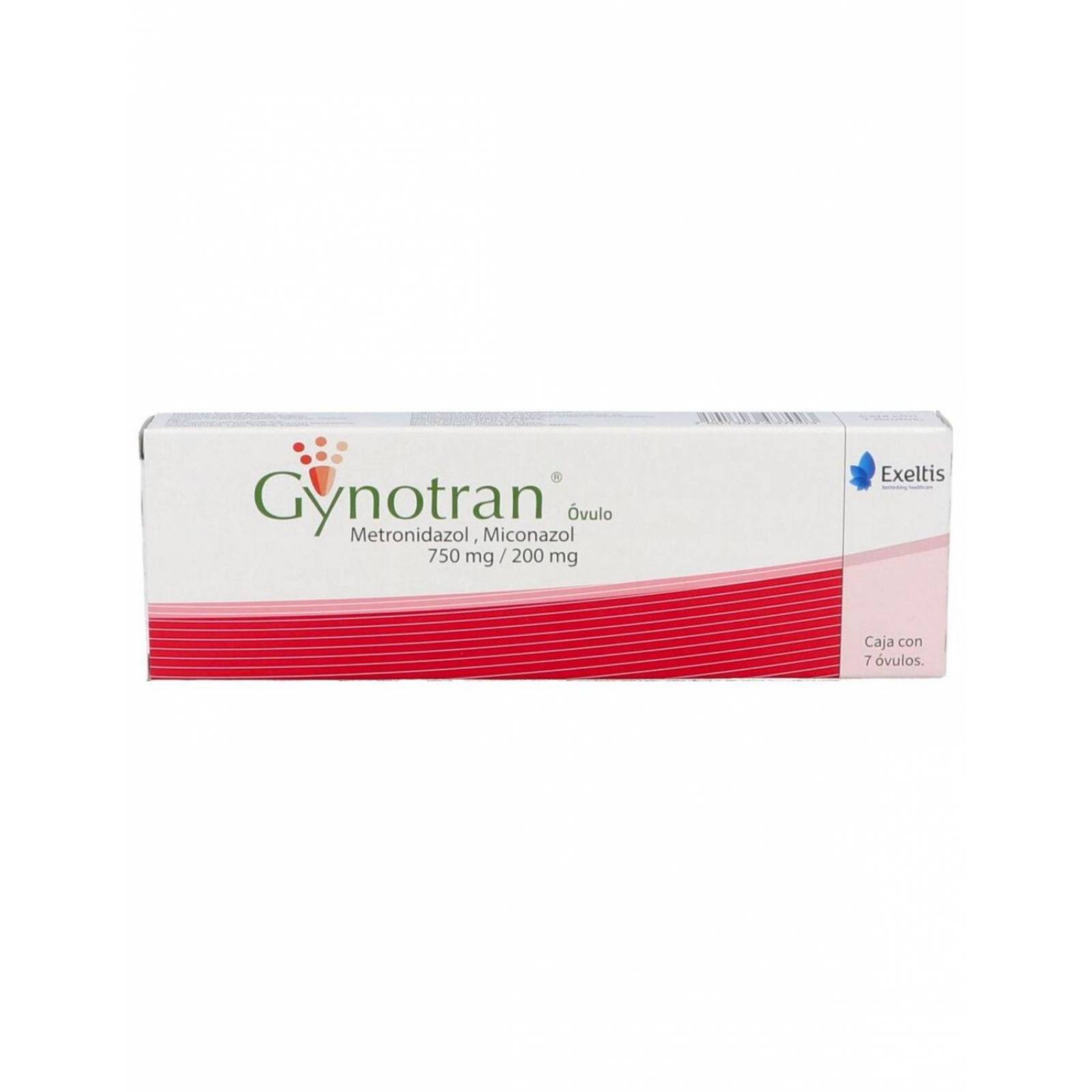 Gynotran Caja Con 7 Óvulos 750 mg/ 200 mg 