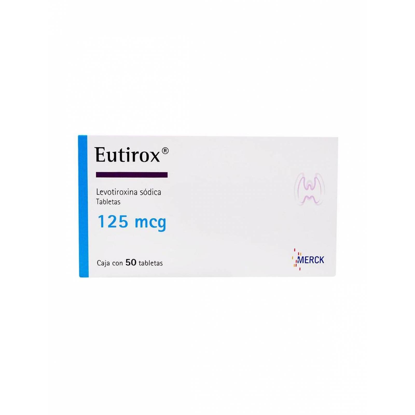 Eutirox 125 mcg Caja Con 50 Tabletas 